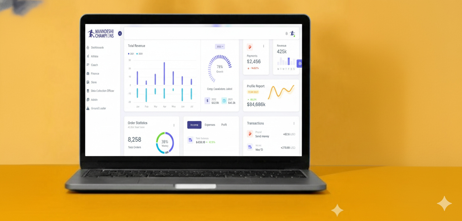 Sports Management Web App